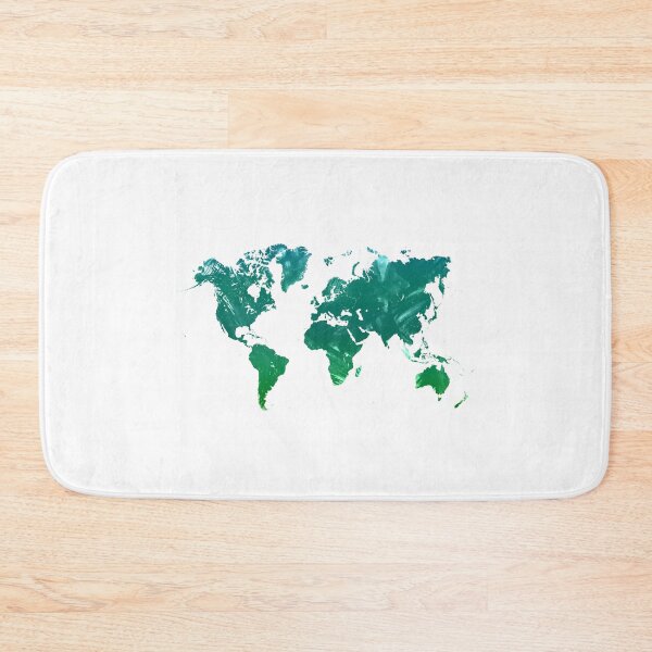 Item preview, World map designed and sold by adiosmillet.