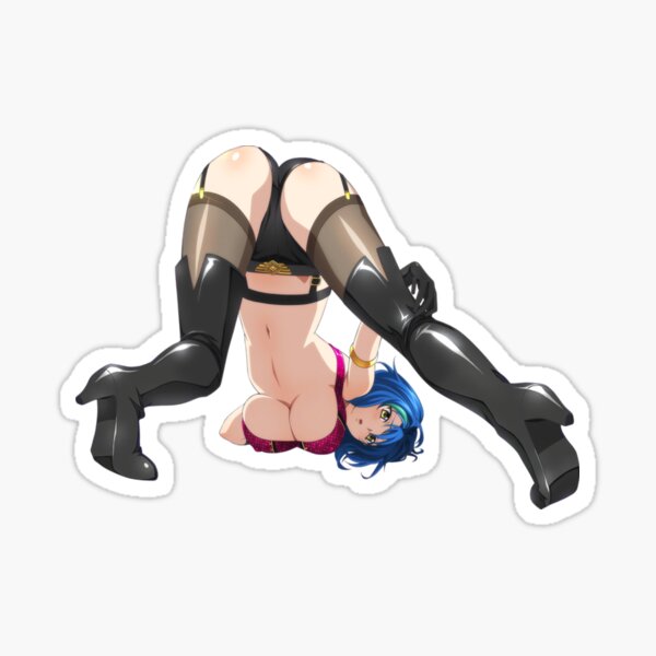 Naughty Hentai Sexy Girl Sticker.