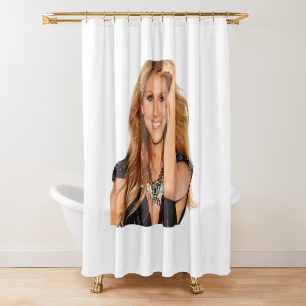 memakan Céline Dion Graphique Histoire Billboard Rideau de douche