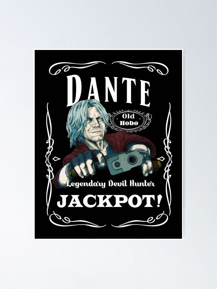 Alternate view of DMC5 DISTILLED: Jack Daniels DANTE Poster