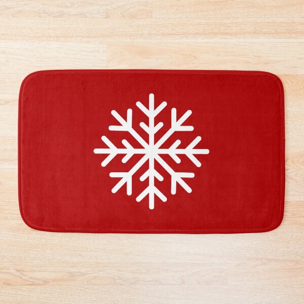 Item preview, 'Snowflake on Red' for Art on a Mission designed and sold by OriginalArt4ME.