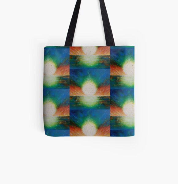 Sunset Fire All Over Print Tote Bag
