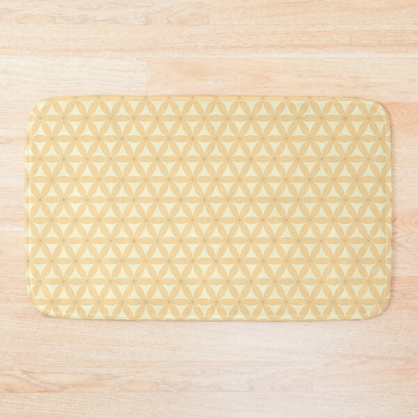 Item preview, Sacred Geometry Flower Lattice - Peach Pattern designed and sold by kernowerno.