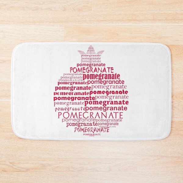 Item preview, Typographic pomegranate designed and sold by adiosmillet.