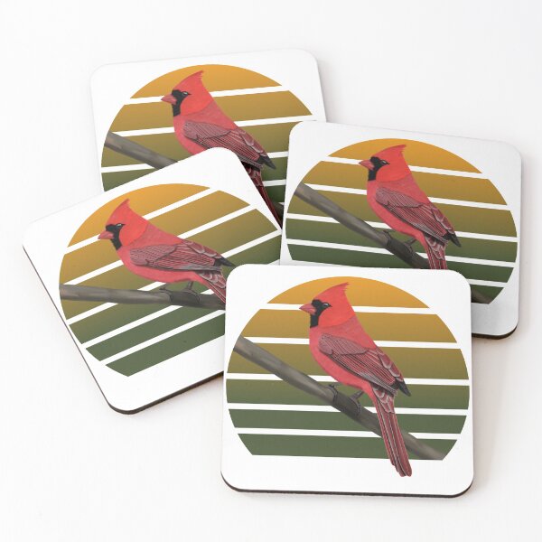 Item preview, Cardinal Drawing Bird Art designed and sold by jz-birds.