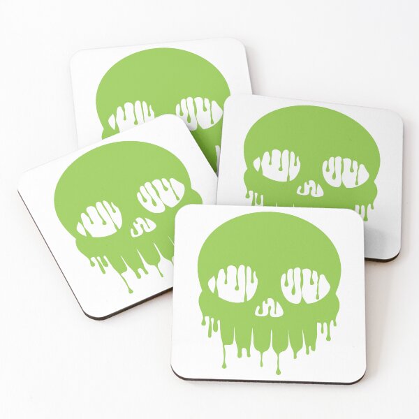 Item preview, Dripping Skull LIME designed and sold by Zethinova.