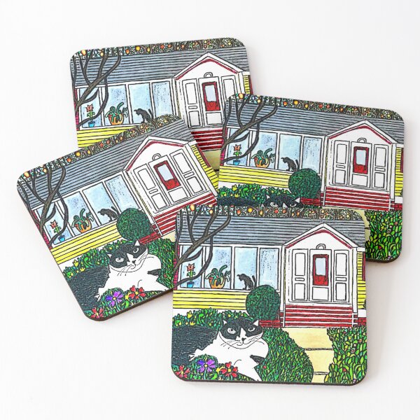 Item preview, A Cat's Yard designed and sold by Monica M Engeler.