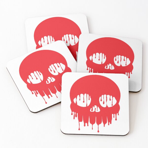 Item preview, Dripping Skull RED designed and sold by Zethinova.
