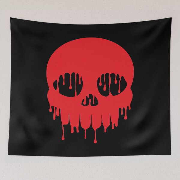 Item preview, Dripping Skull RED designed and sold by Zethinova.