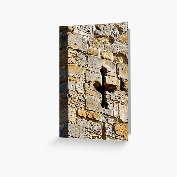 Archers window, Battle Abbey, Sussex, UK Greeting Card