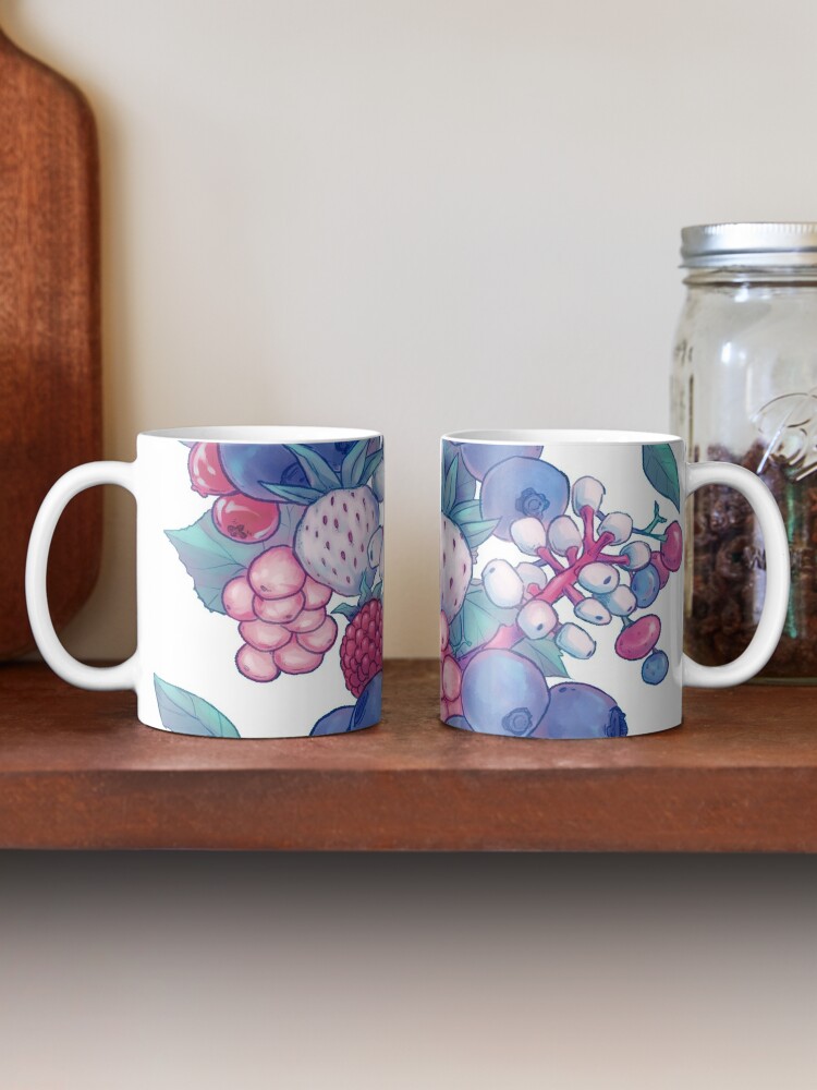 Alternate view of "Nineberry" (trans/nonbinary design) Coffee Mug
