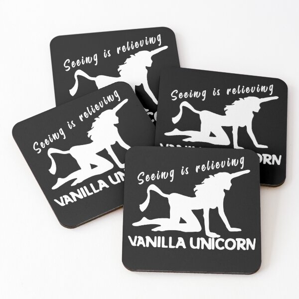 Item preview, Seeing is Relieving - Vanilla Unicorn White designed and sold by Lenny Iacco.