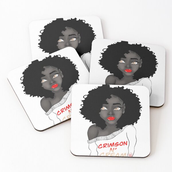 Item preview, Afro Excellence: Crimson N’ Cream designed and sold by BrytStarz.