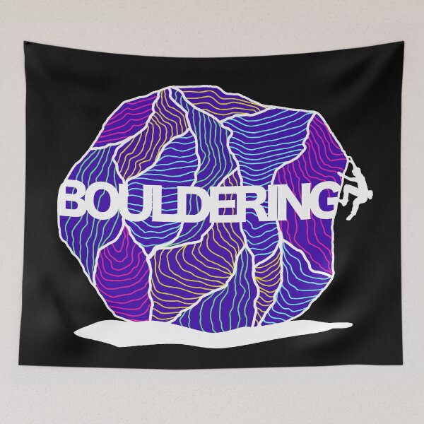 Item preview, Bouldering (Color in Black) | Rock Climbing designed and sold by Designwith8.