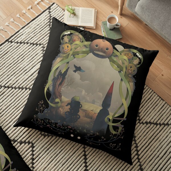 Pumpkin Party Floor Pillow