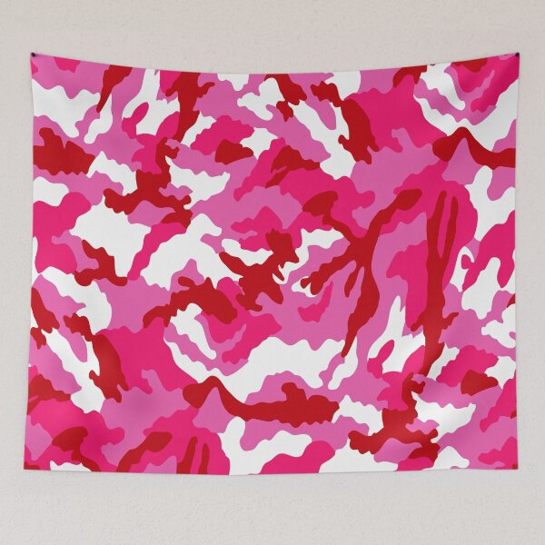 Item preview, Pink Camoflague Print Camo 4 designed and sold by popartist.