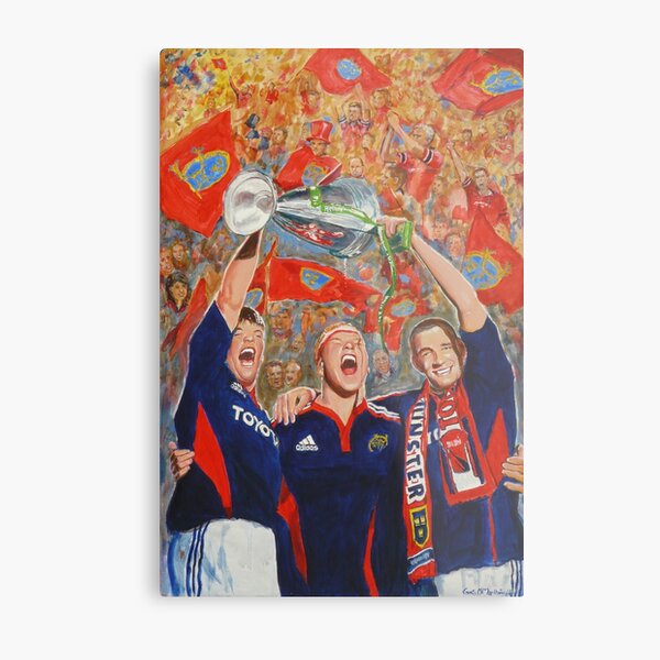 Munster Heiniken Cup Winners 2008 Metal Print