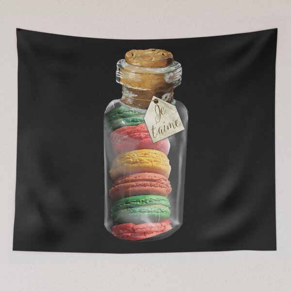 Item preview, Je t'aime Macarons! designed and sold by drawnexplore.