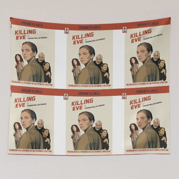 Item preview, Killing Eve Comic-Style Poster designed and sold by someteaandtoast.