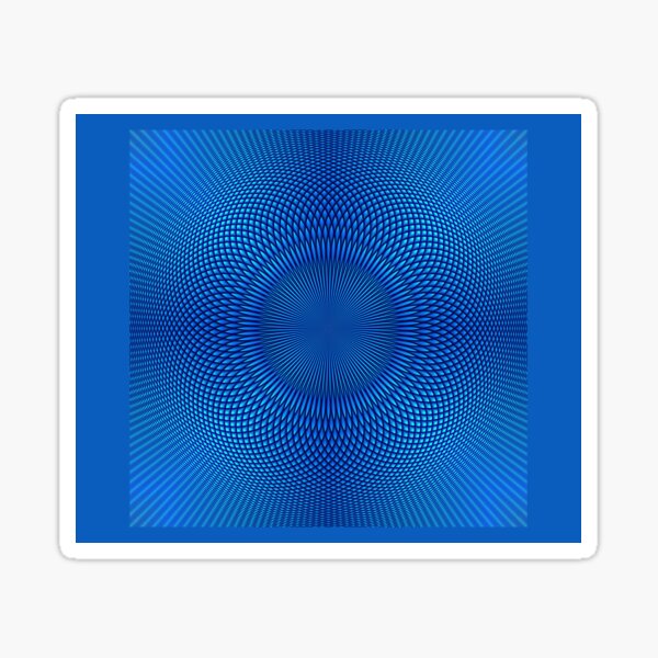 Item preview, Optical Illusion Blue Face Mask, Shower Curtains, Shirts & More designed and sold by ravishdesigns.