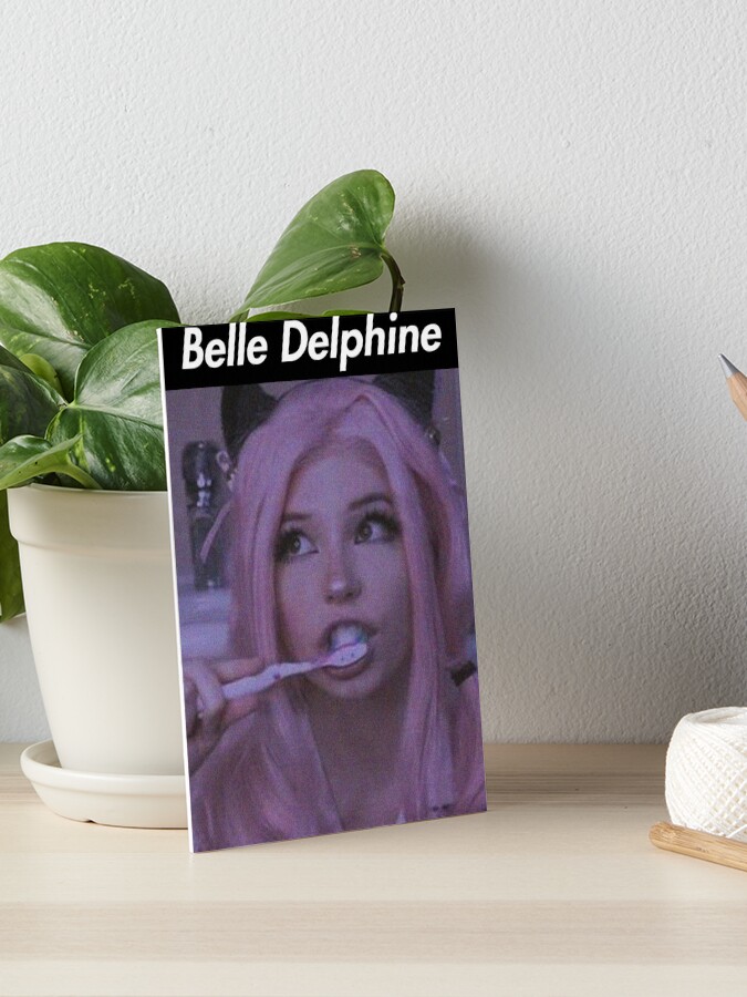 ARRESTED BELLE DELPHINE DESIGN - Makes An Ideal Gift! | Art Board Print