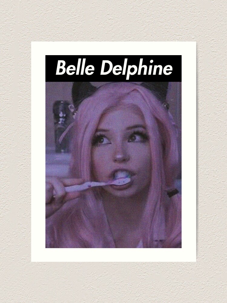 cute belle delphine sexy tounge face iPad Case & Skin for Sale by  Harshler-Art
