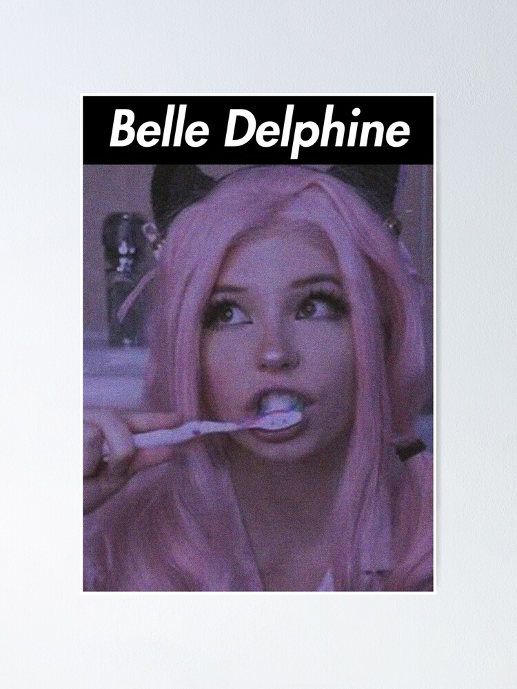 ARRESTED BELLE DELPHINE DESIGN - Makes An Ideal Gift! Art Board Print for  Sale by Woolofsky