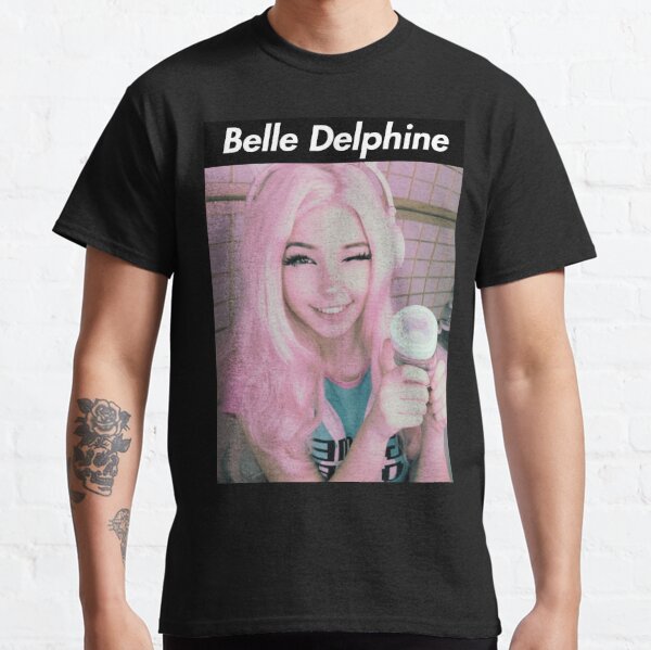 Mens Womens Tshirt Belle Delphine Mugshot Large Shirts for Men