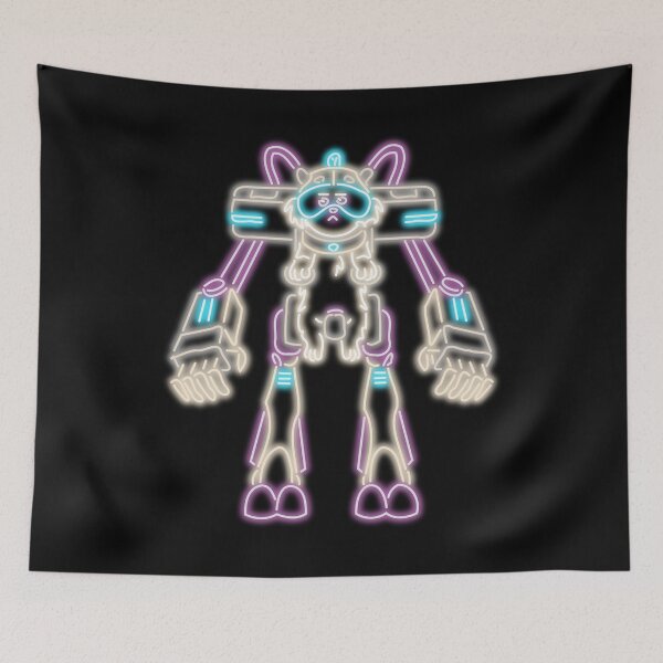 Item preview, Neon Snowball Wearing his Mech Suit designed and sold by gkillerb.