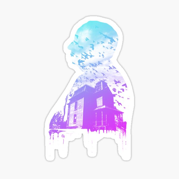 Item preview, Alfred Hitchcock Collage Cyan-Magenta designed and sold by burrotees.