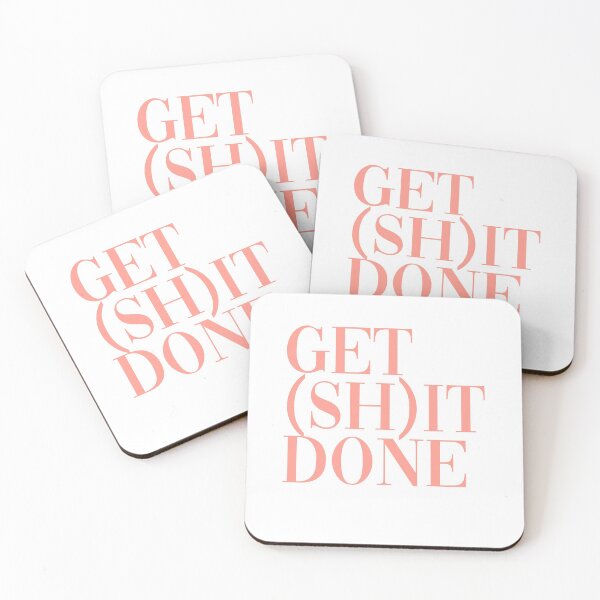Item preview, Get (Sh)it Done - Peach designed and sold by September15.