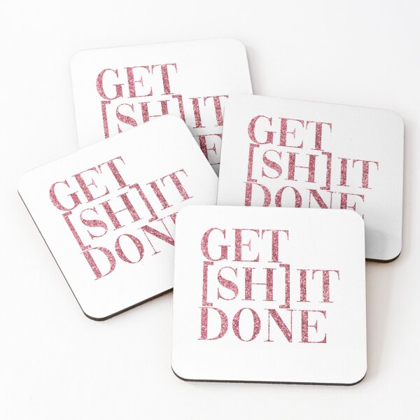Item preview, Get [Sh]it Done - Pink Sparkle designed and sold by September15.