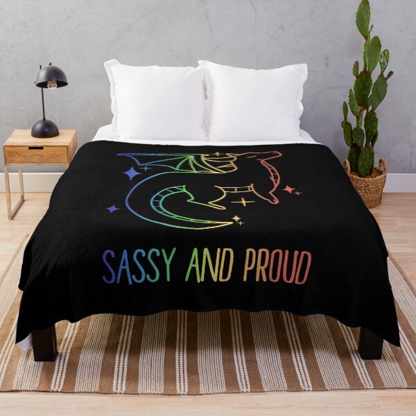 Item preview, Sassy And Proud! - Dragon | colorful rainbow fantasy sparkle mythical creatures designed and sold by PikachuRox.