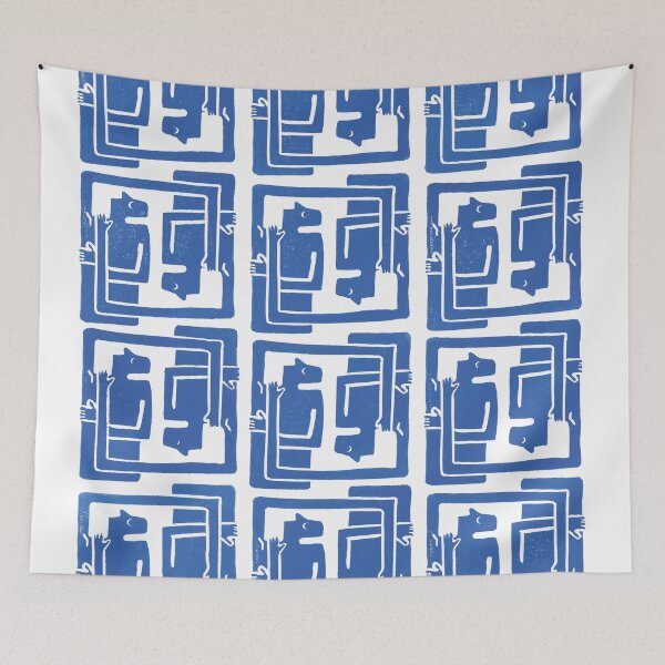 Item preview, Blue Dudes (No Background Color) designed and sold by Zoe Hansen.
