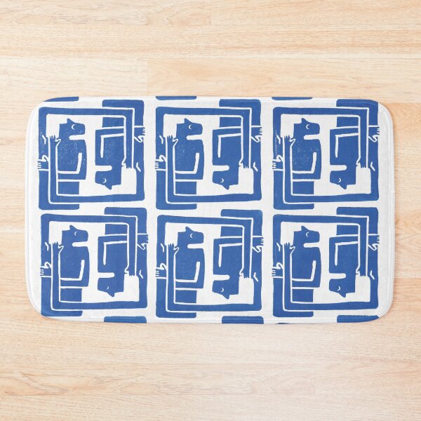 Item preview, Blue Dudes (No Background Color) designed and sold by Zoe Hansen.