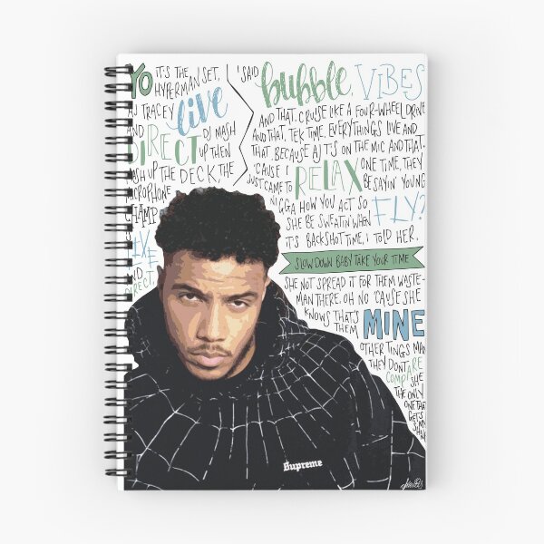 Artikelvorschau, AJ Tracey Merch entworfen und verkauft von Naomillustrates.