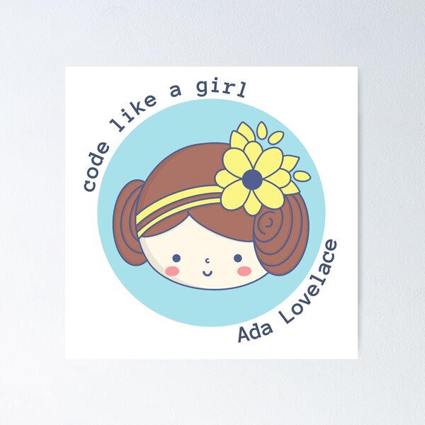 Item preview, Programmer - Ada Lovelace designed and sold by nanarts.