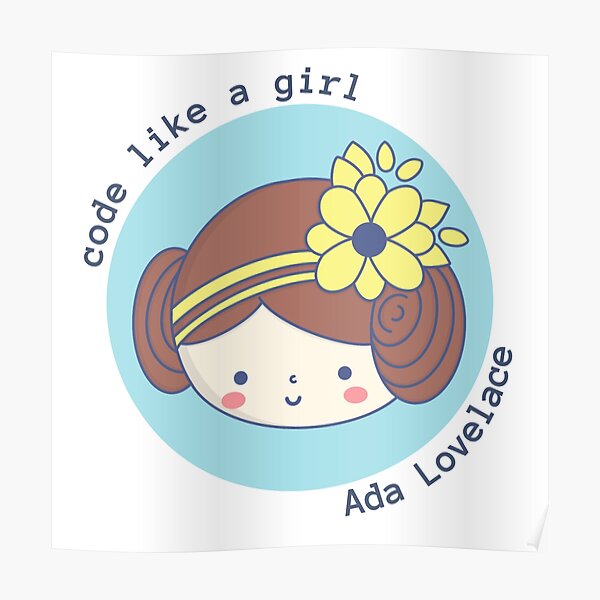 Programmer - Ada Lovelace Poster
