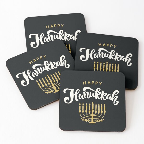 Item preview, Happy Hanukkah with Menorah designed and sold by FinnBear.