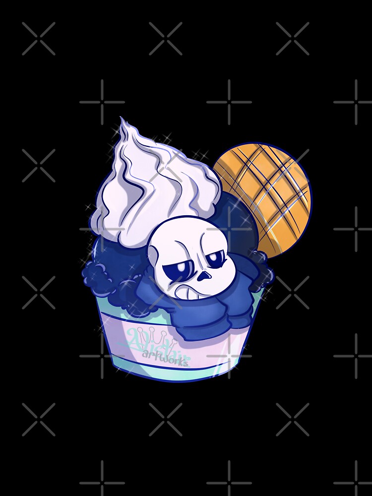 Undertale Deleted Scene of Sans Eating Ice Cream Shared - Siliconera