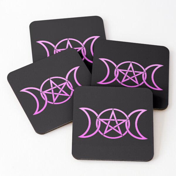 Item preview, Triple Moon Goddess Pink designed and sold by RavenWake.