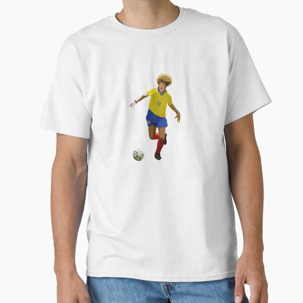 Item preview, Colombian legend Carlos Valderrama designed and sold by Webbed Toe Design's.