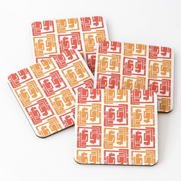 Item preview, Dudes in Red and Orange designed and sold by Zoe Hansen.