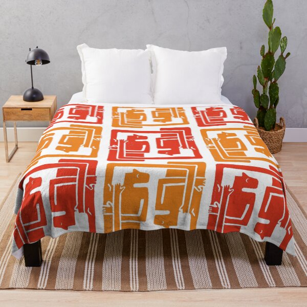 Item preview, Dudes in Red and Orange designed and sold by Zoe Hansen.