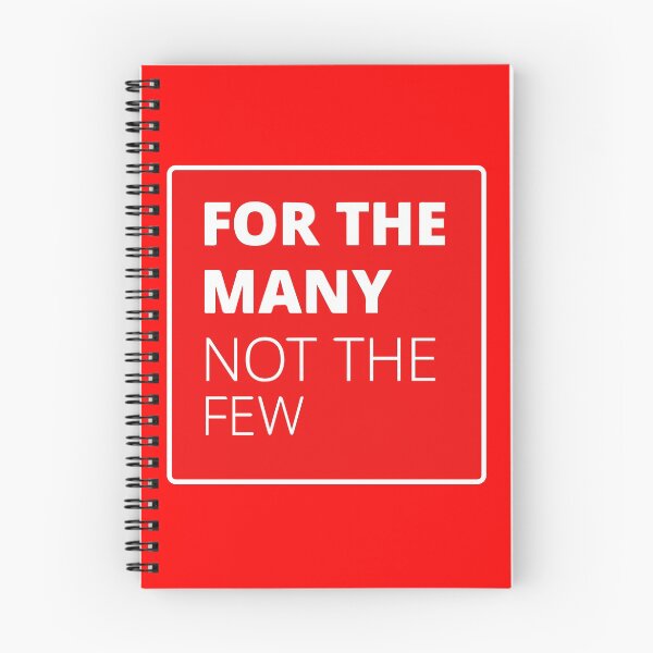 Item preview, FOR THE MANY NOT THE FEW | WHITE & RED designed and sold by P0W3R2TH3P30PL3.