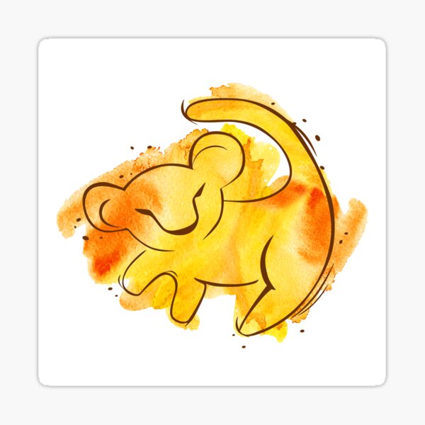 Simba Sticker