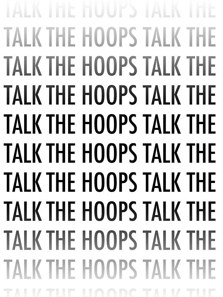The Hoops Talk Tote by TheHoopsTalk