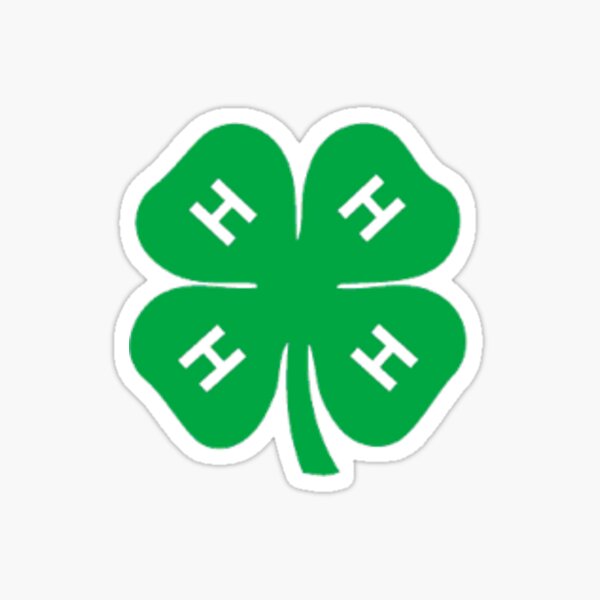 4-H Emblem Sticker