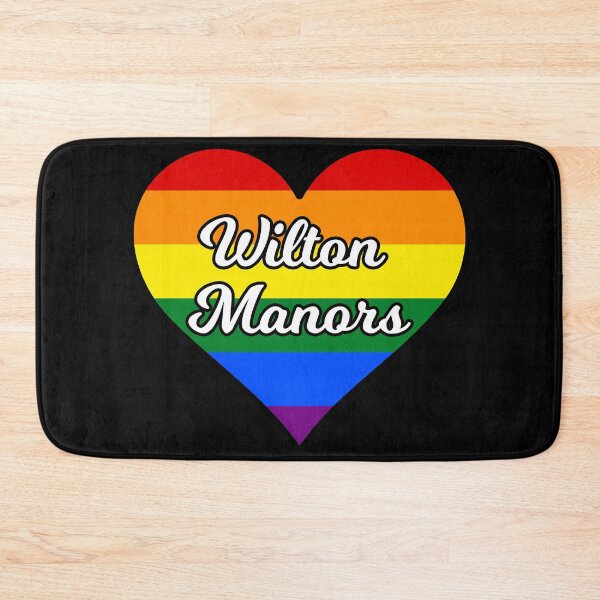 Item preview, Wilton Manors Florida Gay Pride Heart designed and sold by fearcity.