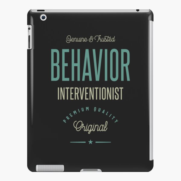 Behavior Interventionist iPad Snap Case